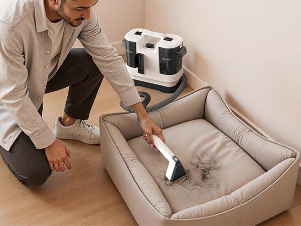 Fabric Cleaner Machine – Deep Clean Your Sofa, Carpet & More Multi Surface Vacuum Home Cleaning Tool