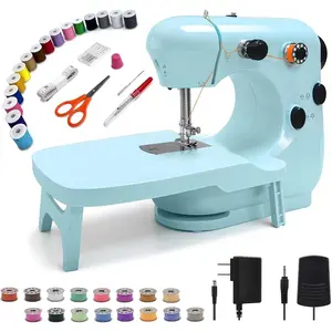 301FRJ Sewing Machine Kits for Home & School| Beginner-Friendly 2-Speed Mini Machine for, Repairs & Fun Skill-Building with Kids & Adults