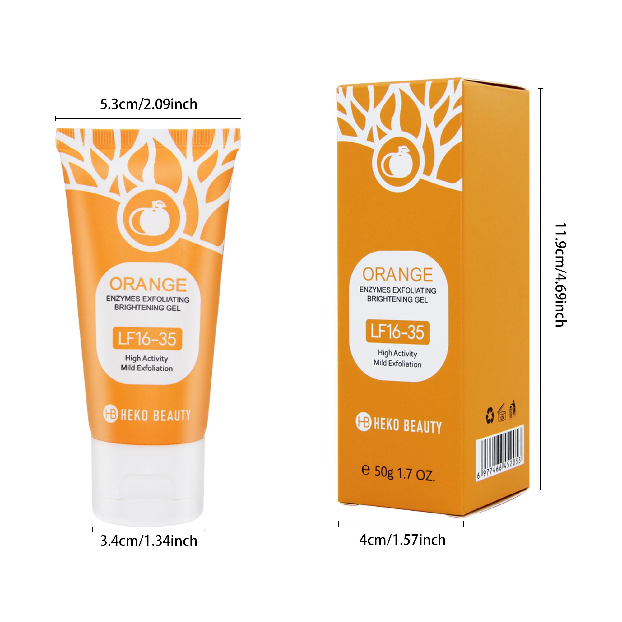 Exfoliating Gel Facial Exfoliator Scrub, Deep Cleansing for Skin, Gentle Formula, Mild Exfoliant, Suitable for Daily Use, 50g, Face Care Products