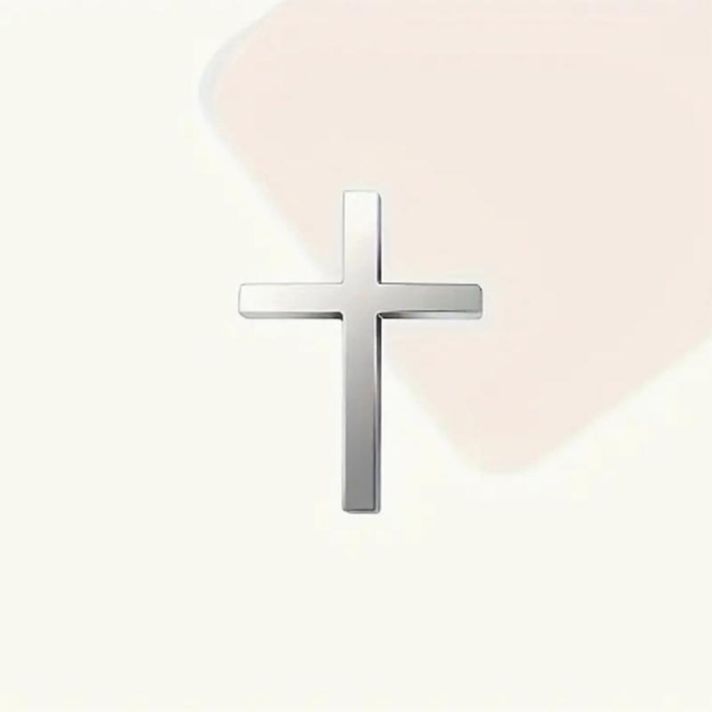 Christian Cross Sticker, Car Exterior Decorative Sticker, Universal Car Accessories for Car, Motorcycle & SUV