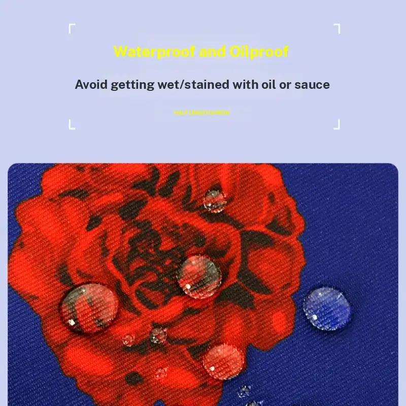 Solid Color Server Apron with Pocket, 1 Count Waiter Half Apron, Work Short Apron, Kitchen Cooking Aprons for Kitchen & Restaurant & Bar, Baking & Cooking Accessories