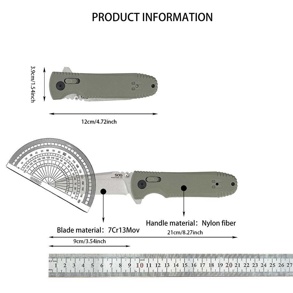 Daily Carry Pocket Folding Knife, Multifunctional Outdoor Camping Kitchen Fishing Fruit Knife, Practical Utility Tool, Folding Pocket Knives, Outdoor Multifunctional Tools