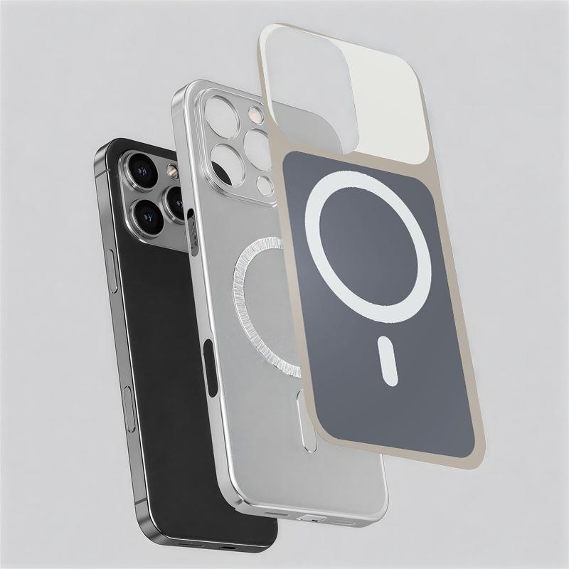 Fits Samsung Galaxy S26/S25/S24/S23/S22/S21/S20 Viral Dopamine Color Block MagSafe Magnetic Glass Phone Case, Two-Tone Bright Pastel Electroplated Glossy Shockproof Minimalist Aesthetic Cover---9435