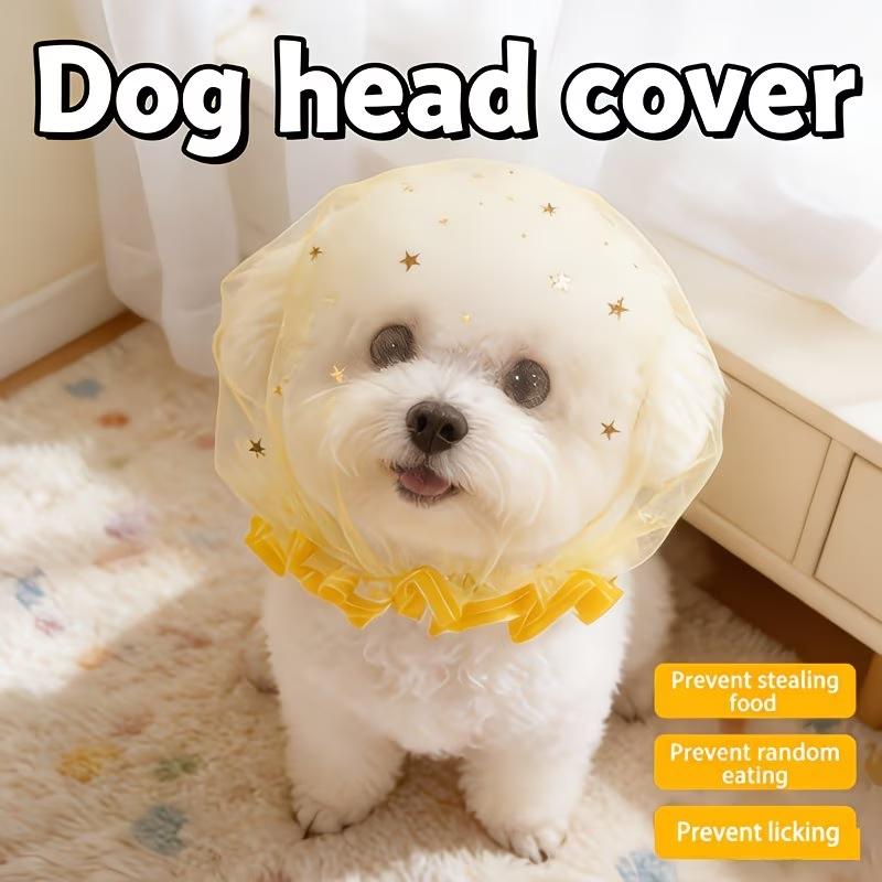 Cute Dog Mask for Outdoor Use, Prevents Accidental Chewing, Comfortable and Breathable, Ideal for Small Dogs Like Pomeranians and Bichon Frises