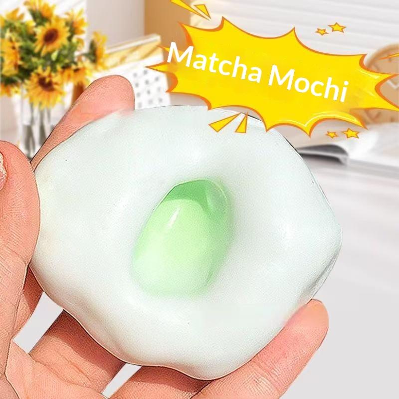Super Fun Stress Relief Toy, DIY Shape Mochi Clay Squeeze Toy, Handmade Rice Noodle Mud, Cute Squeeze Toy for Halloween, Decompression Squeeze