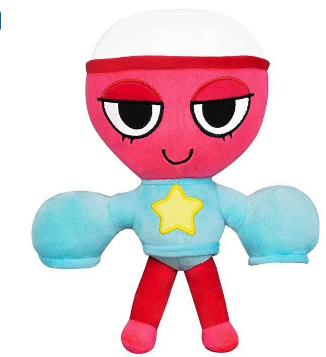 Dandy's World Plush Cute Dandy World Scrap Stuffed Horror Game Goob Pebble Plushie Soft Pillow Doll Children Gifts Doll