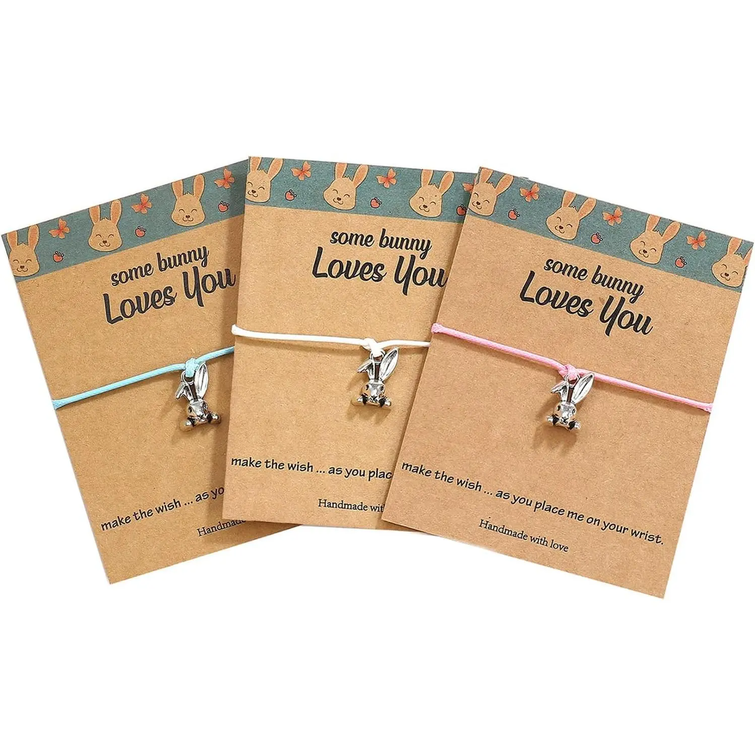 Easter Gifts for  Teen Girls, Stainless Steel Bunny Bracelets | Adjustable Bunny  Bracelet, Easter Bunny  Bracelets, Friendship Cards Gifts for Women Girls Teen