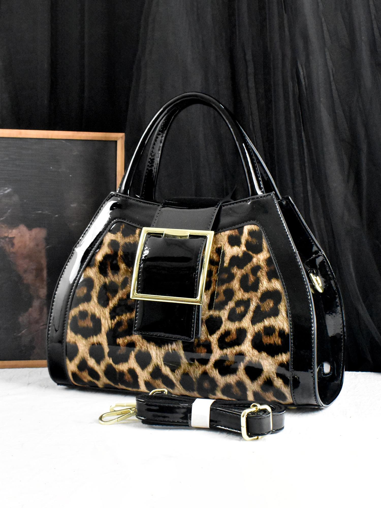 Designer Peacock Design Women's Handbag, Elegant Feather Pattern Boston Bag, PU Material, All Seasons Fashion Accessory