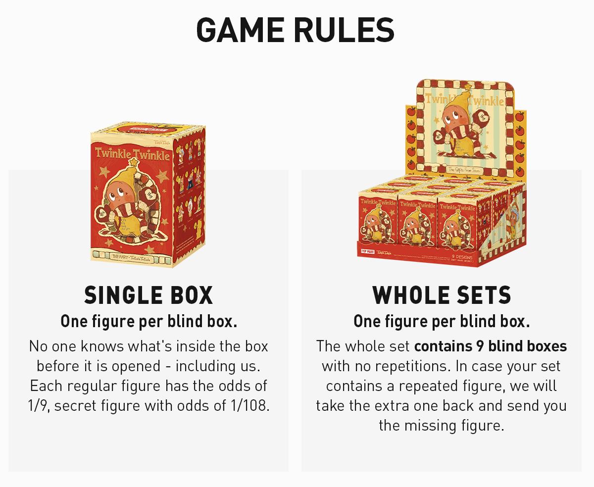 Twinkle Twinkle The Gifts From Stars Series Figures, Blind Box, Mystery Box