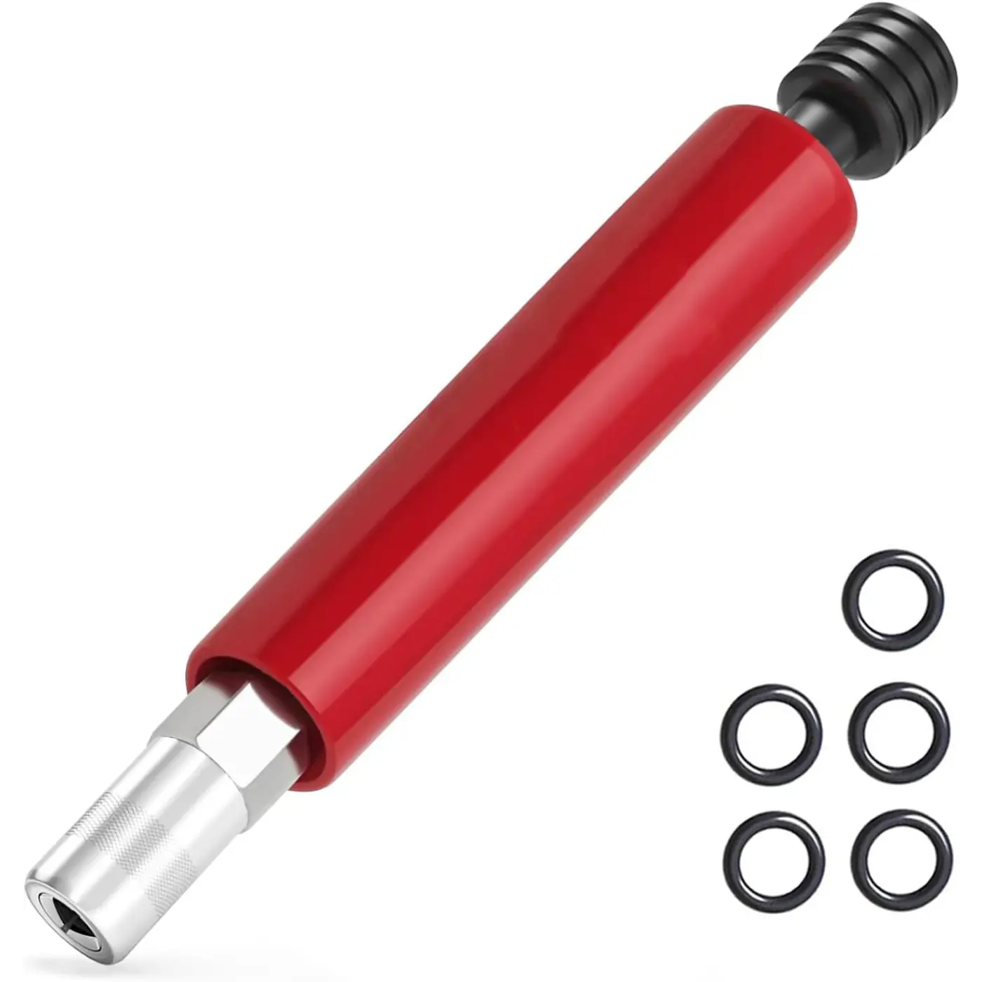 Grease Fitting Cleaner Tool with Replacement O-Rings, Grease Zerk Unclogging Tool for Automotive, Tractor & Industrial Equipment Maintenance