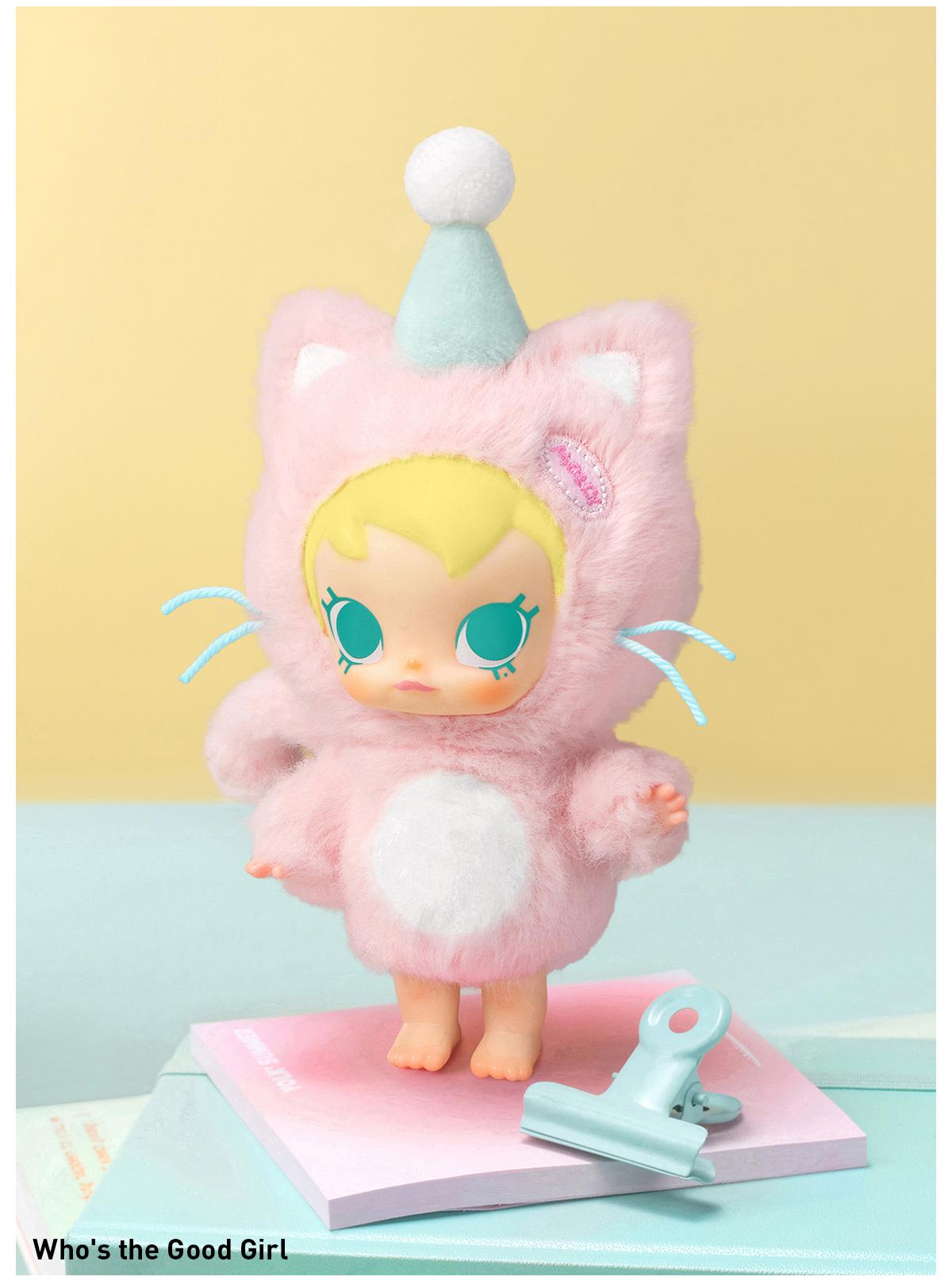 POP MART Baby Molly Pocket Friends Series-Vinyl Plush Pendant Blind Box POP MART Baby Molly Pocket Friends Series-Vinyl Plush Pendant Blind Box