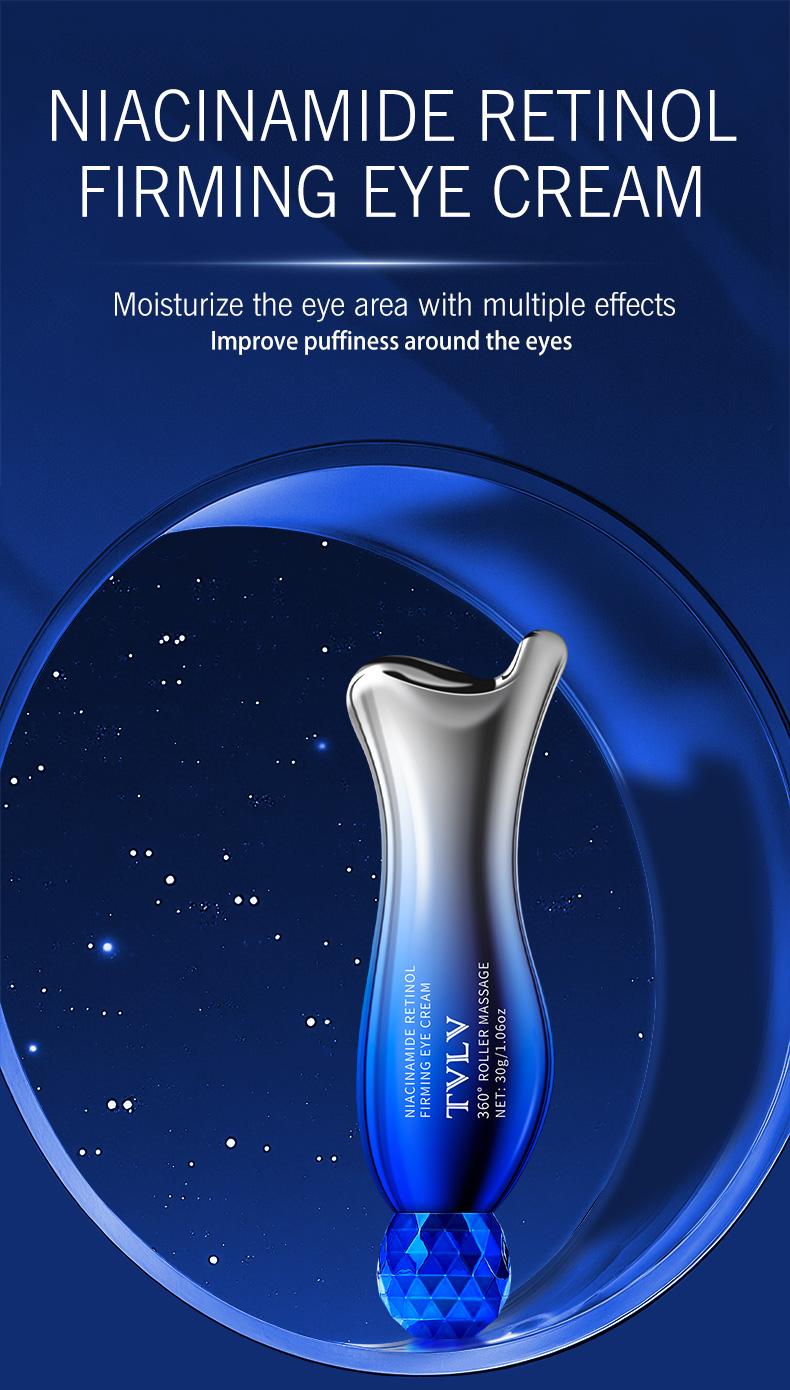 Niacinamide Retinol Firming Eye Cream, Moisturizing & Hydrating, Reduces Fine Lines, Tightening Under-Eye Area, Skin Care