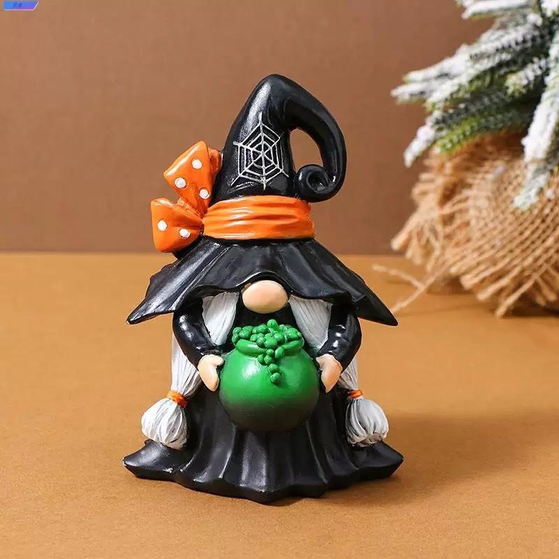 Halloween Potion Wizard Festival Decor, New Resin Desktop Ornament, Atmospheric Novelty Decoration, Perfect for Halloween Celebrations