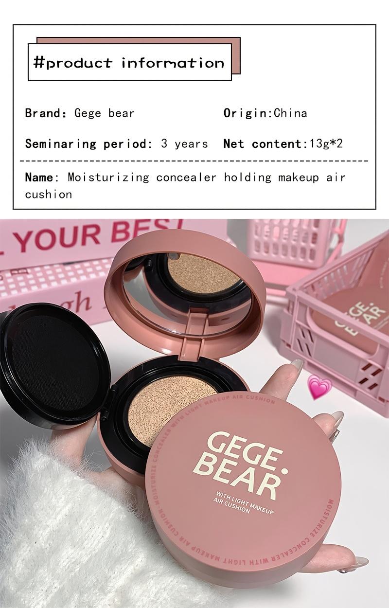 BB Cream Foundation - BB Foundation + Refill, for Use with A Powder Puff, Waterproof, Sweatproof, Oil-controlling, Moisturizing, Permanently Conceals Pores, Suitable As A Christmas or Valentine's Day Gift.