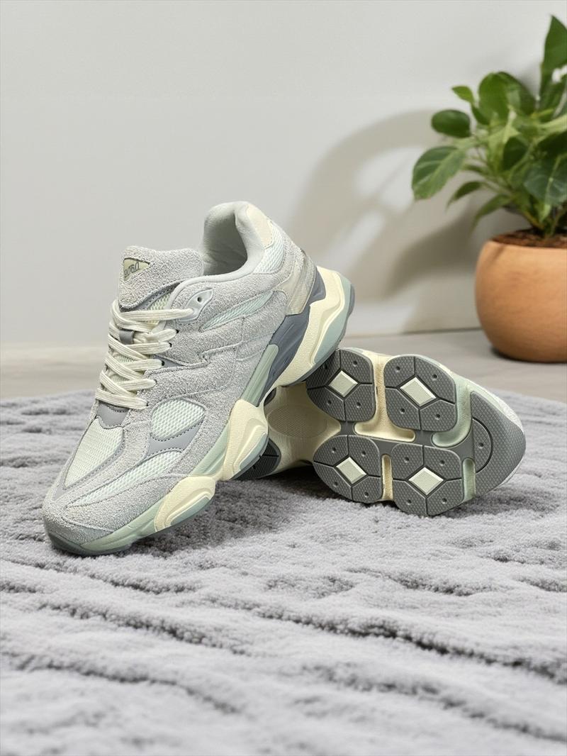 2026 New Style 9060 Thick Autumn Winter Unisex Dad Shoes, Casual Warm Sports Sneakers for All Seasons, Patchwork Textile Upper with Rubber Sole