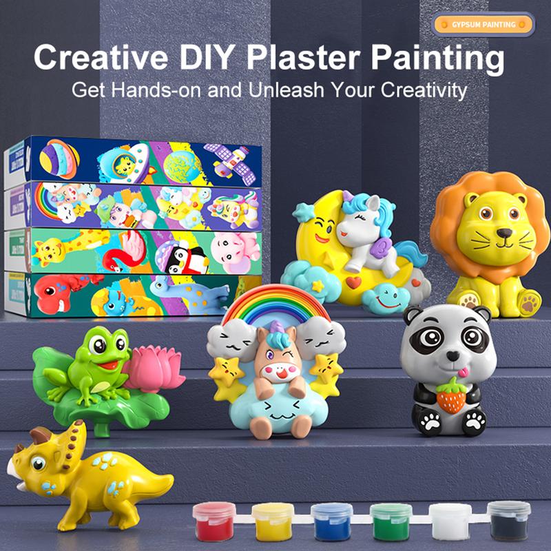 Kids Crafts Set, Ceramic Painting Kit, Paint Your Own DIY Ceramic Figurines, Painting Kit DIY Toys Kids, Birthday Gift Art Marker Kids Crafts Set, Ceramic Painting Kit, Paint Your Own DIY Ceramic Figurines, Painting Kit DIY Toys Kids, Birthday Gift Art Marker