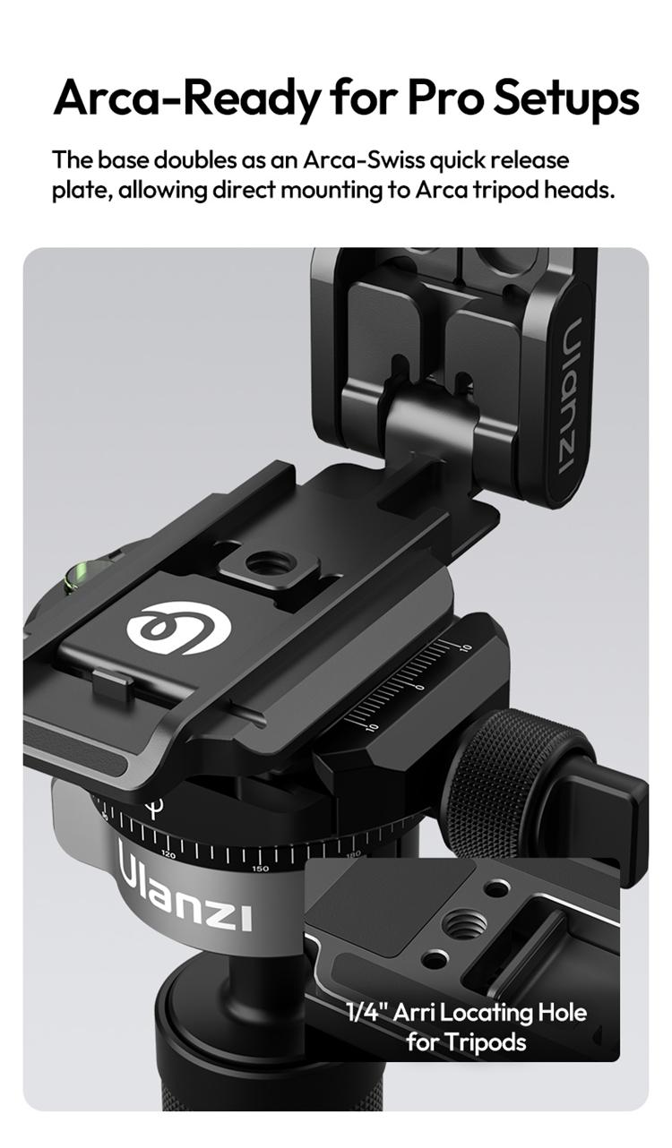 ULANZI Magnetic Phone Tripod for iPhone, MA38 Portable Phone Holder Mini Tripod for Magsafe with Double-Sided Strong Magnetic 1/4'' Arri Locating Hole Foldable Hook for iPhone 16 15 14 13 12