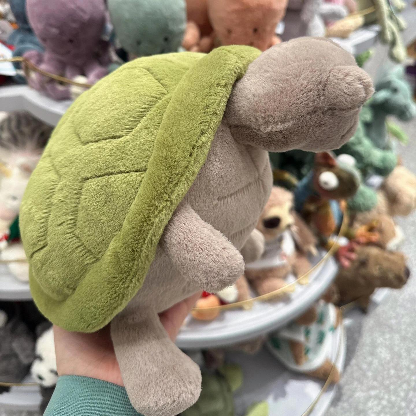 Premium Turtle Baby Doll Plush Toy, Soft and Cuddly Stuffed Animal, Perfect Gift for Kids, Christmas, Easter, Thanksgiving, Birthday