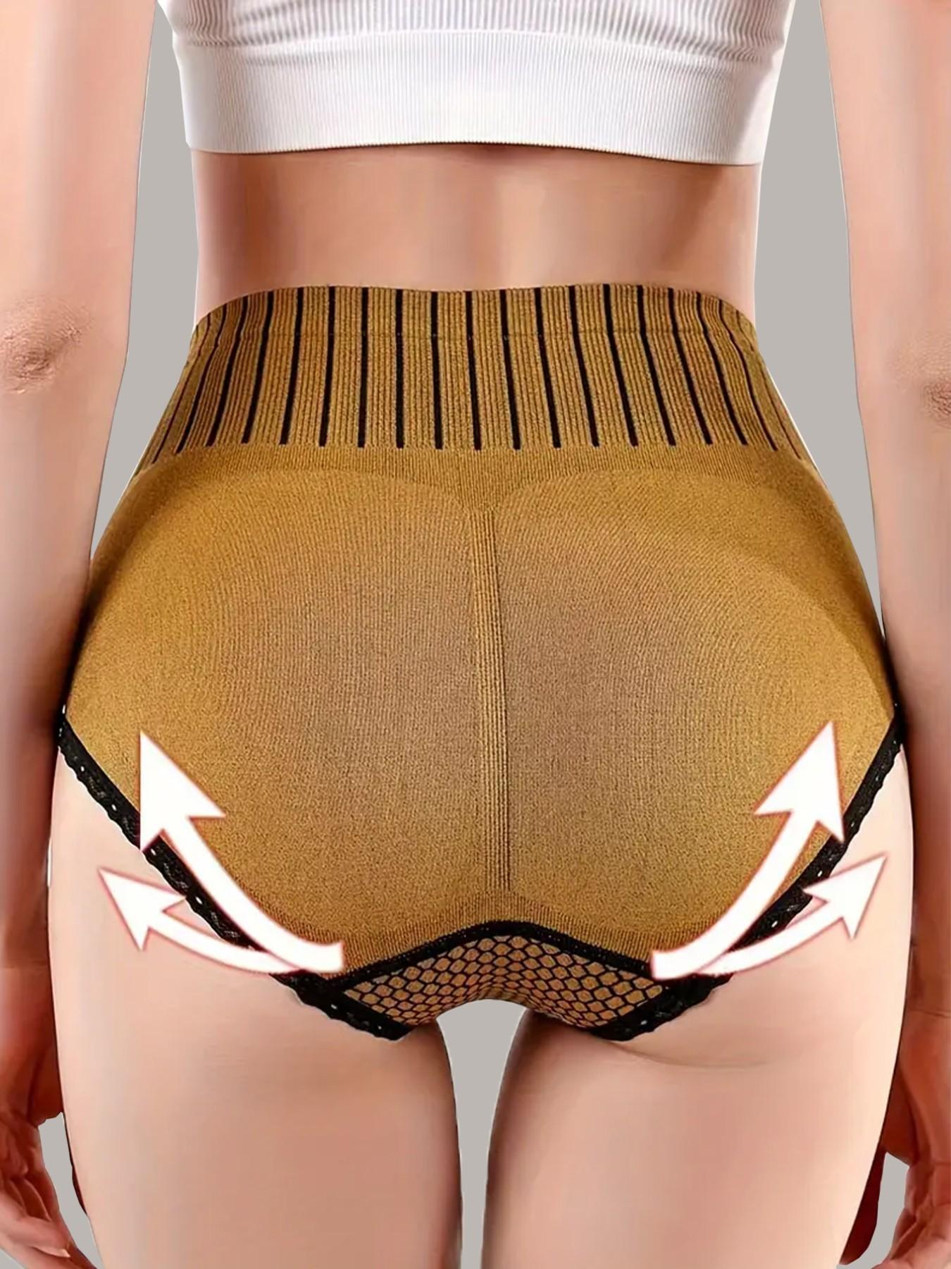 7Pcs Seamless Lace Briefs Women's Panties Set Multicolor Flat Belly Sheathing Panty Soft Skin Friendly Comfortable Briefs Female Underwear