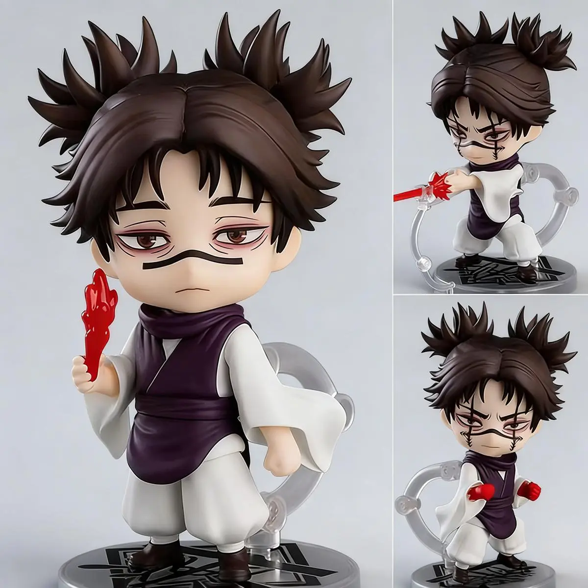 Jujutsu Kaisen Q Version Figure - Anime Action Model - Kawaii Collectible Toy - Best Gift for Fans of Gojo, Geto, Choso, Itadori, Sukuna, Fushiguro and Yuta