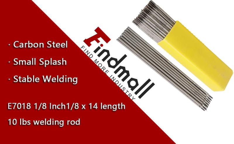 Premium Arc Welding Rods Carbon Steel Electrode E7018 1/8" × 14" 10 lbs