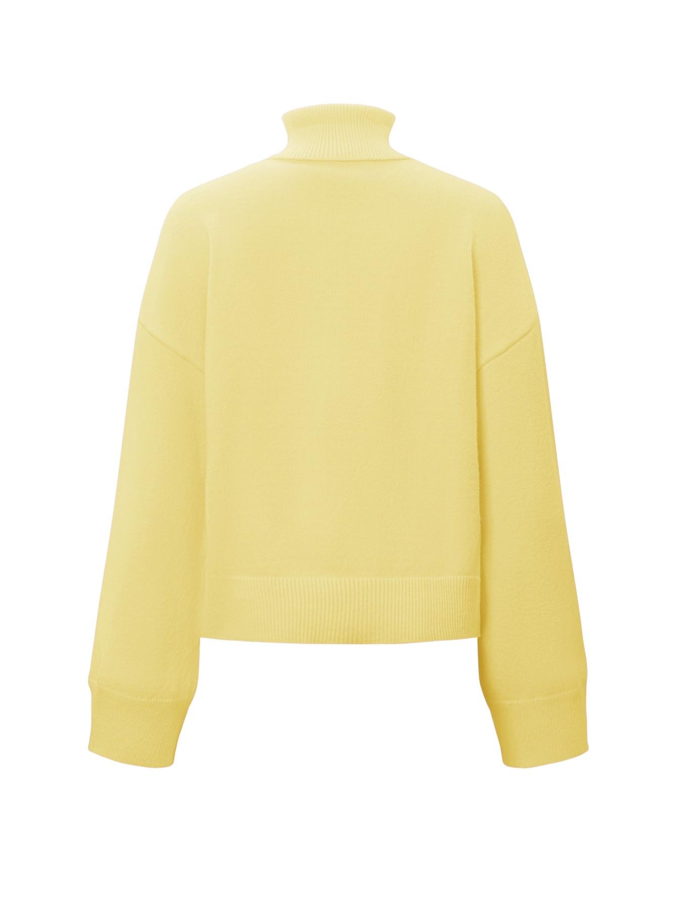 Solid Color Casual High Neck Long Sleeve Sweater, Thin Fabric Fitted Style for Fall & Winter, Comfortable Women's Knitwear, Knitted Clothes