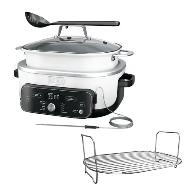 O*ん様 NINJA Everyday Possible Cooker MC11 Ninja 11-in-1 PossibleCooker PRO Plus with Smart Cook System, 8.5