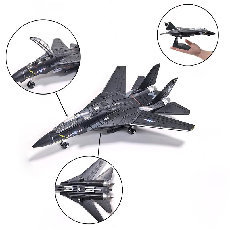 1:72 Scale Fighter Jet Building Blocks, Plastic Building Blocks, Us F22 F35 F14 B2 Stealth Aircraft, Russian Su-35 Su-57 Model, Perfect Birthday Gift Toy