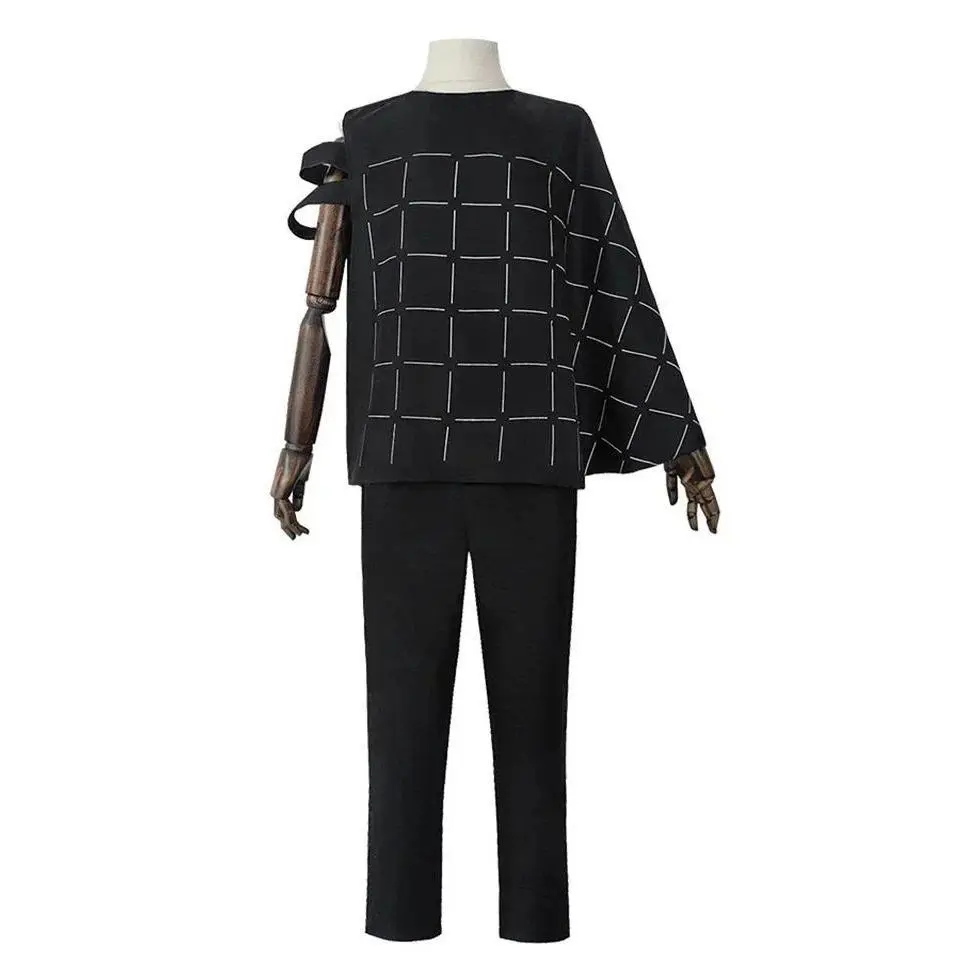 Jujutsu Kaisen Mahito Cosplay Kostuums Anime Pruik Top Broek Pak Halloween Kostuum Voor Mannen Carnaval Feest Rekwisieten