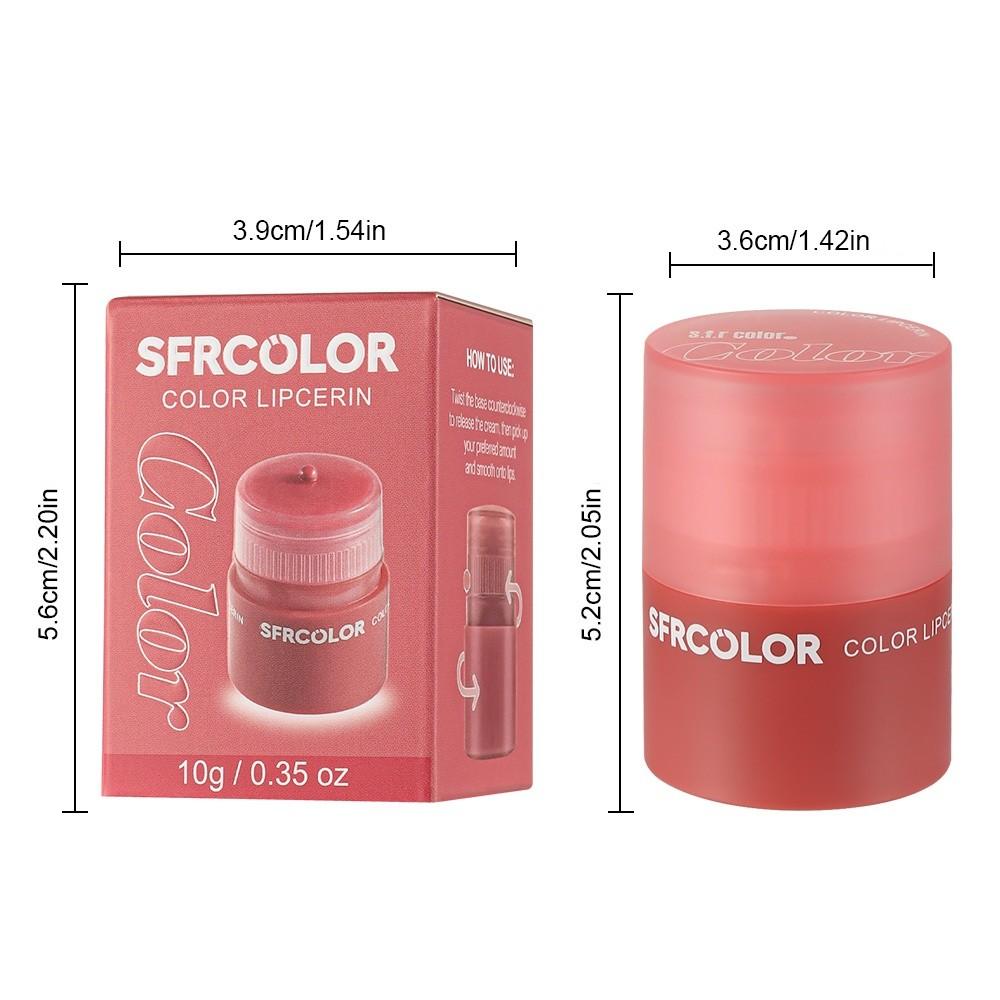 Pocket Blush, Lightweight Makeup Effect, Multi-Use Cosmetics, Natural Radiant Glow, Suitable for Daily Use, Lip and Cheek Dual Purpose, Lip Cheek Tint, Lip Cheek Pot