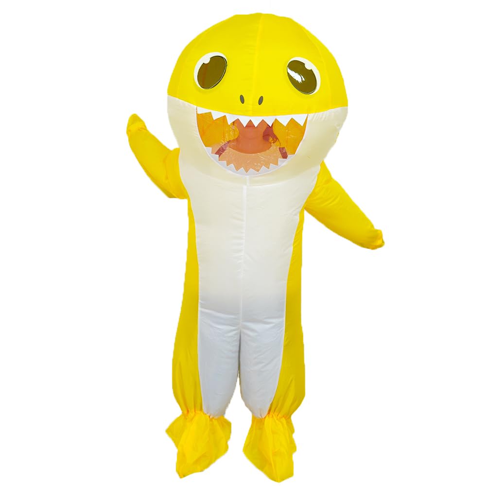 Adult Inflatable Shark Costume, Halloween Inflatable Shark, Fun Party Role Play Dress-Up Clothes, Model Dl0157, Party Apparel