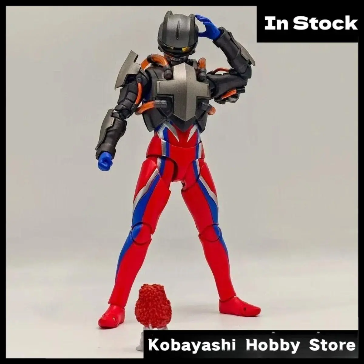 In Stock KO SHF Soul Limited Ultraman Zero Training Armor Ultra Galaxy Fight Articulated Action Figure