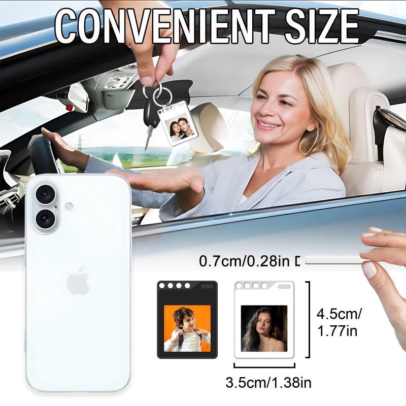 Anti-Lost DIY Locator, E-Ink Screen Projection Keychain, Portable Positioning Design