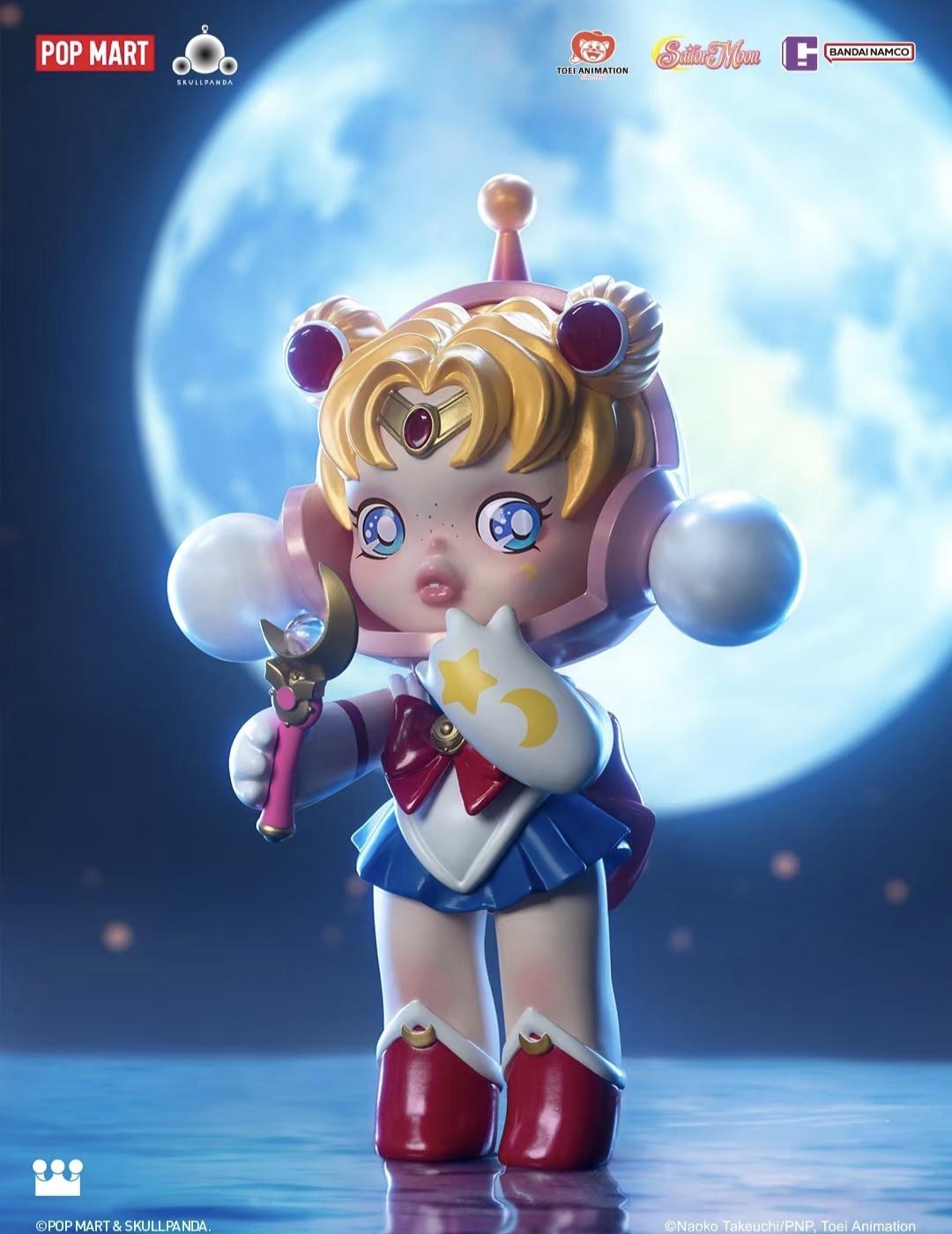 (Iris HJ8015)Sailor Moon Skullpanda POPMART