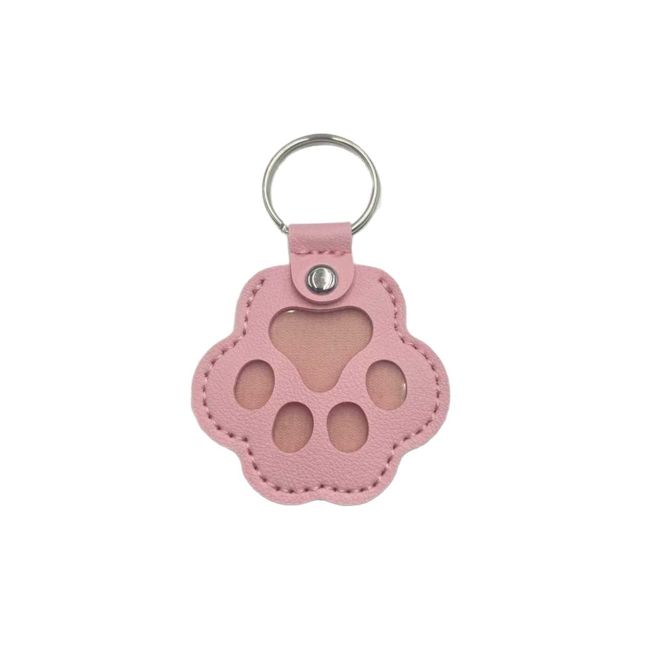 Pet Hair Storage Keychain, Paw Shaped Fur Keepsake, Dog Cat Hair Collector, Commemorative Gift for Pet Enthusiasts, Unique Souvenir