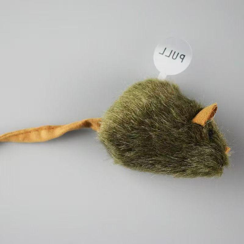 2-Pack Cat and Dog Toys - Cat Toy Mouse with Simulated Sound to Entertain Cats, Pet Supplies for Cats to Consume Energy, Bite Mouse Suitable for Indoor and Outdoor Use