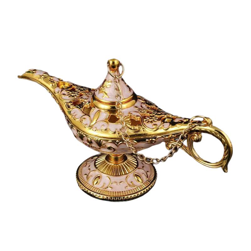 Aladdin Lamp Russian Wish Lantern, One Thousand and One Nights Blessing, Southeast Asian Style Decorative Craft, Living Room Ornament