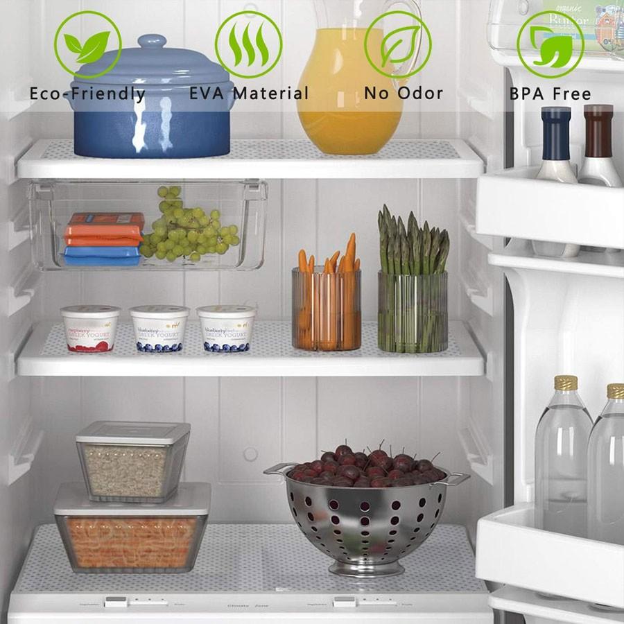 Transparent Washable Cuttable Drawer Liner, Non-Slip Refrigerator Inner Lining, Suitable for Fridge Glass Shelves Cabinets Home Kitchen Supplies