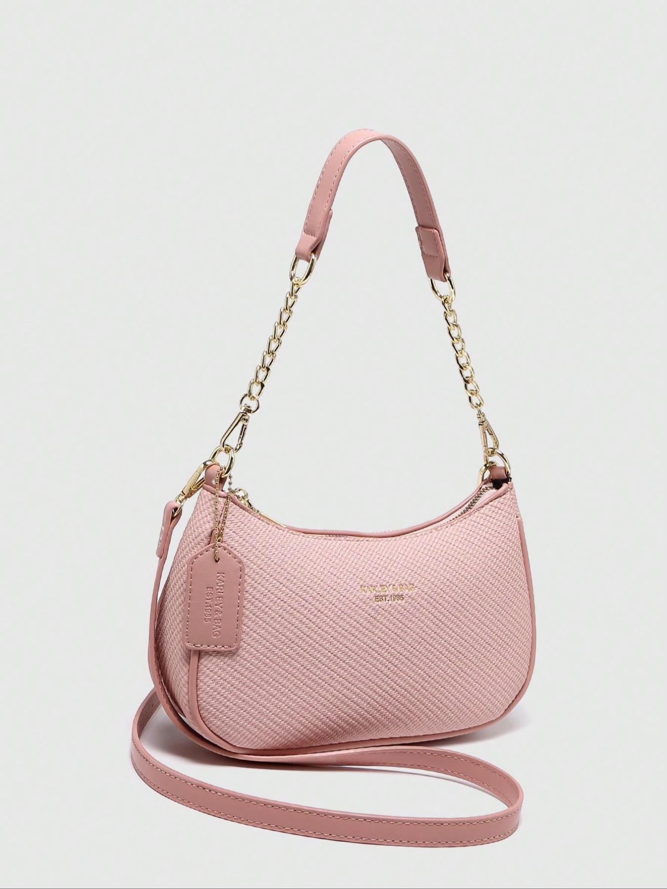 Women's PU Leather Handbag, Vintage Classic Chain Bag, Y2K Style Shoulder Clutch, Casual Summer Crossbody Bag, Perfect for Shopping, Casual Commuter Bag