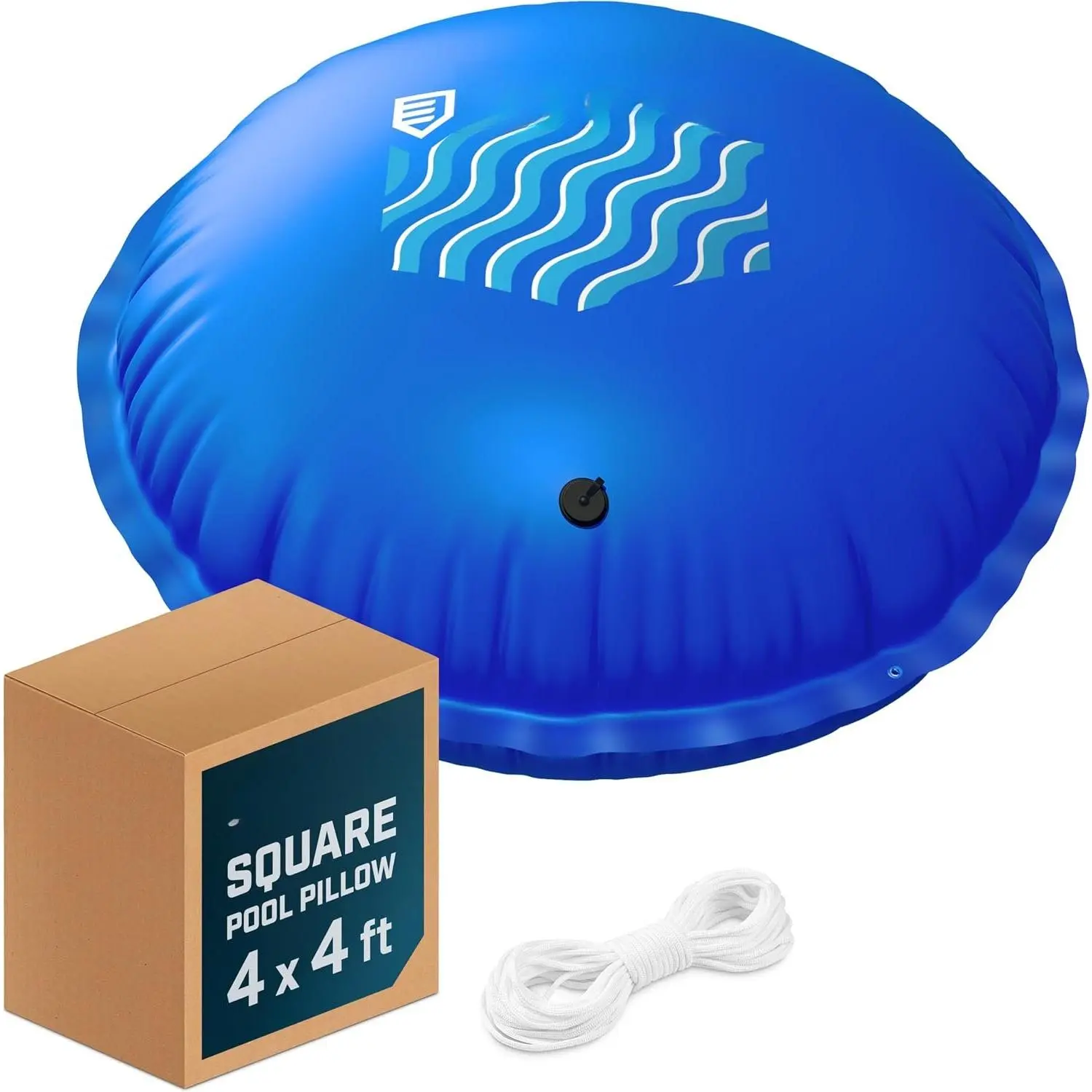4x4 Pool Pillows for Above Ground Pools, for Closing Winter, Extra Durable 0.4 mm PVC (27 Gauge), Winter Pool Pillow (4x4 ft.)