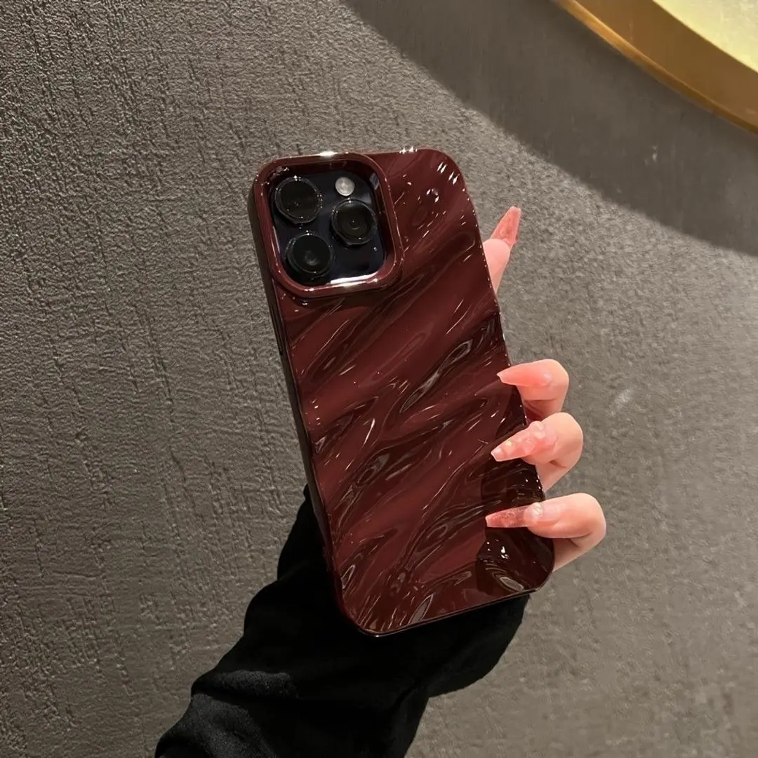 Phone Case - Advanced 3D Water Ripple, Soft Case for Iphone 17Promax, 17Pro, 17Air, 17, 16Promax, 16, 16Pro, 16Plus, 15, 15Promax, 15Pro, 15Plus, 11, 12, 13, 14Promax, 11Pro, 11Promax, 12Pro, 12Promax, 13Pro, 13Promax, 14Pro, 14Promax, 14Plus