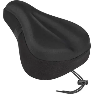 Father's Day Cycling Gifts for Bike Dad |     Gel Padded Comfort Bike Seat Cushion Cover |     Universal Fit Peloton Stationary Mountain Road Indoor Outdoor Bikes