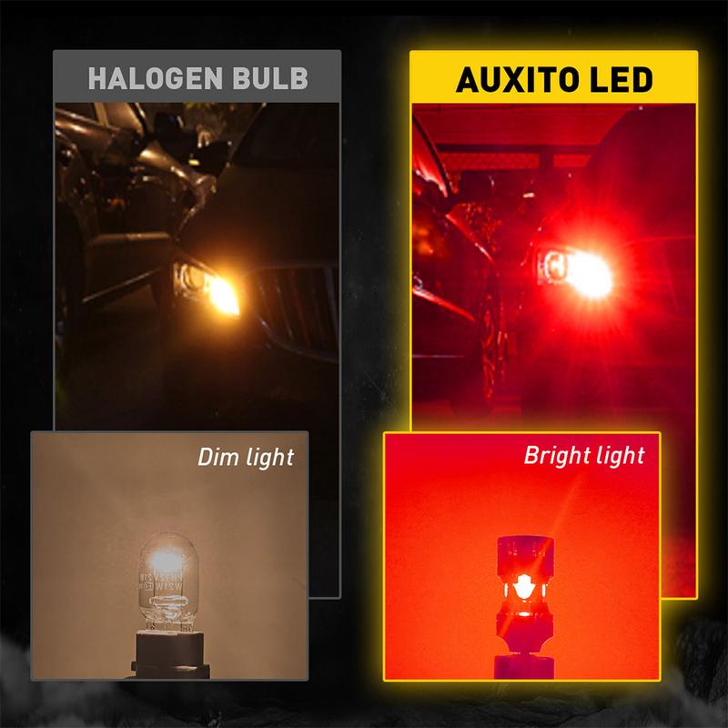 AUXITO Latest CANBUS LED Tail Brake Turn Signal Light Bulbs ,4000LM 600% Brighter,Built-in Resistor ,Anti Hyper Flash,Error-Free,Plug and Play,Reverse Backup Stop Light DRL/Parking Light,Select Bulb Model: 7440 / 7443 / 3156 / 3157 / 1157 AUXITO Latest CANBUS LED Tail Brake Turn Signal Light Bulbs ,4000LM 600% Brighter,Built-in Resistor ,Anti Hyper Flash,Error-Free,Plug and Play,Reverse Backup Stop Light DRL/Parking Light,Select Bulb Model: 7440 / 7443 / 3156 / 3157 / 1157
