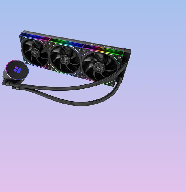 240 360 All In One ARGB CPU Liquid Cooler Compatible With LGA1700 12th Gen Processor Temperature Control Cooling Fan