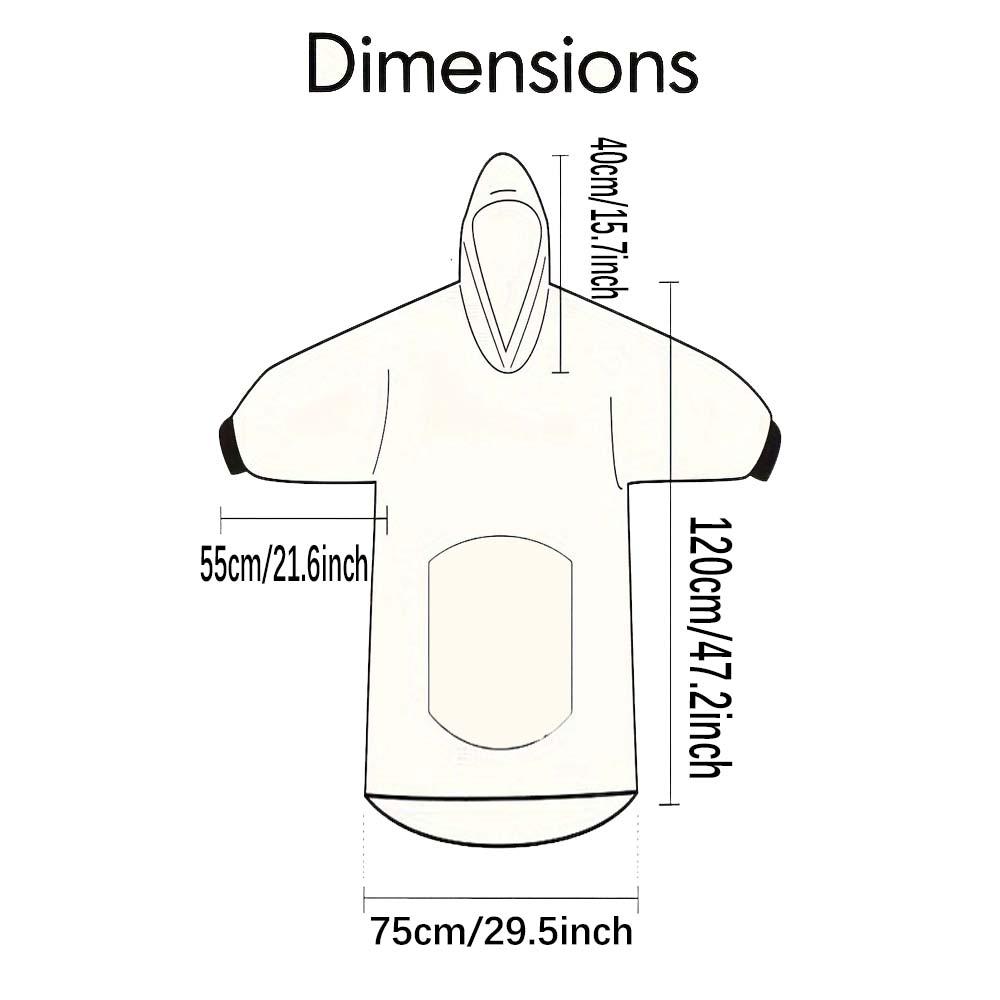 Cute Blue Cat Hooded Blanket, Soft Flannel Throw for Sofa, Home Leisure, Air Conditioning, Nap, Office Bed Camping Travel Gift, Cozy Hooded Blanket