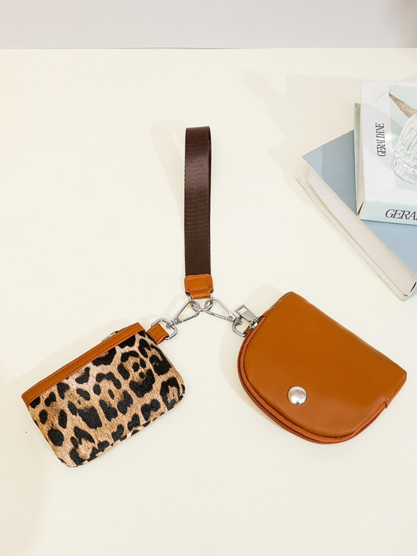 Women's Elegant Checked Pattern Zipper Short Wallet, Fashionable Colorblock Plaid Pattern Coin Purse, Casual Trendy Versatile High-quality Daily Wallet