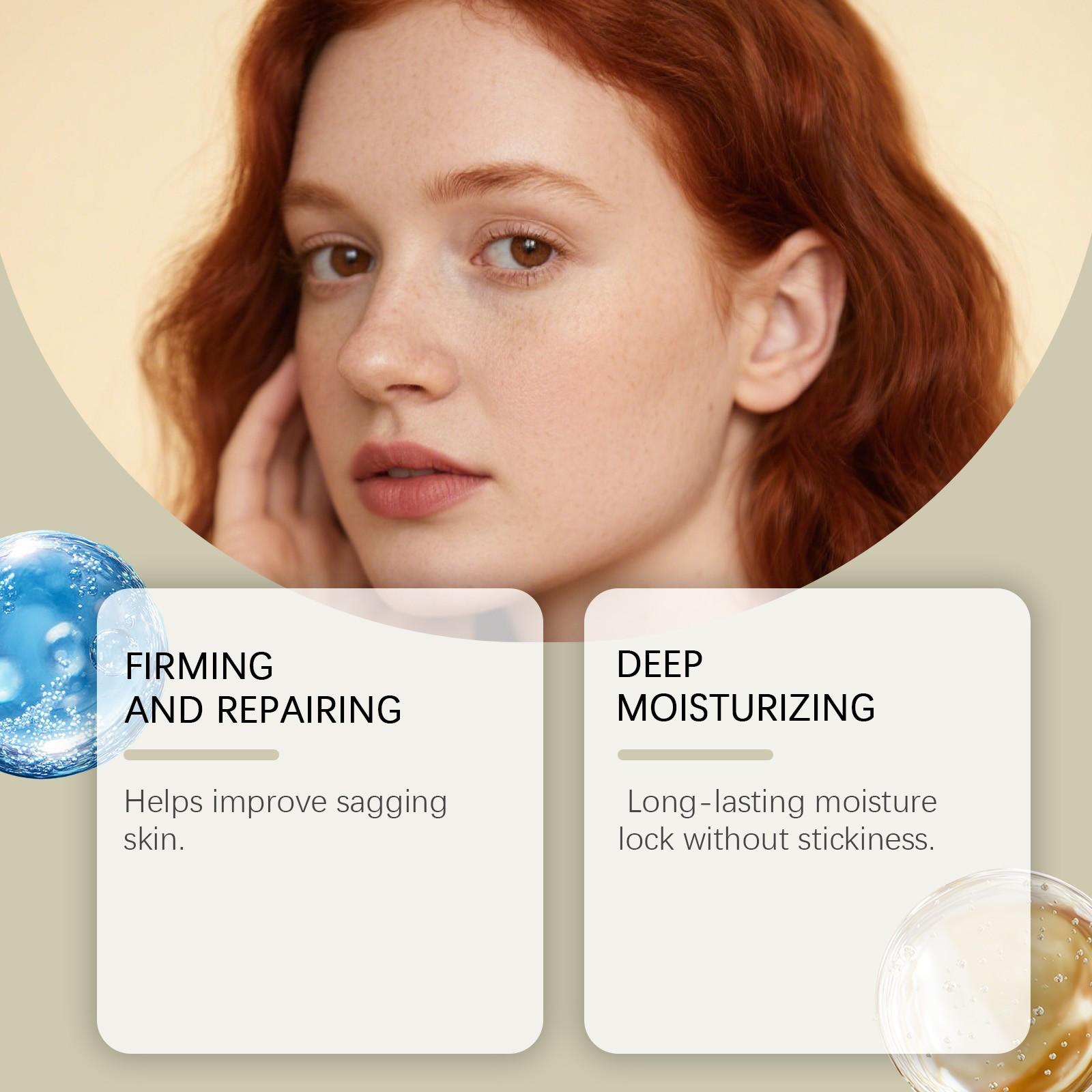 Copper Peptides Serum, GHK-Cu Peptides Serum for Face - Tightening, Soothing, Collagen Boosting, Hydrate, Skin Repair - with Hyaluronic Acid - Fragrance-Free - Firming Anti Wrinkle, Anti Aging Serum