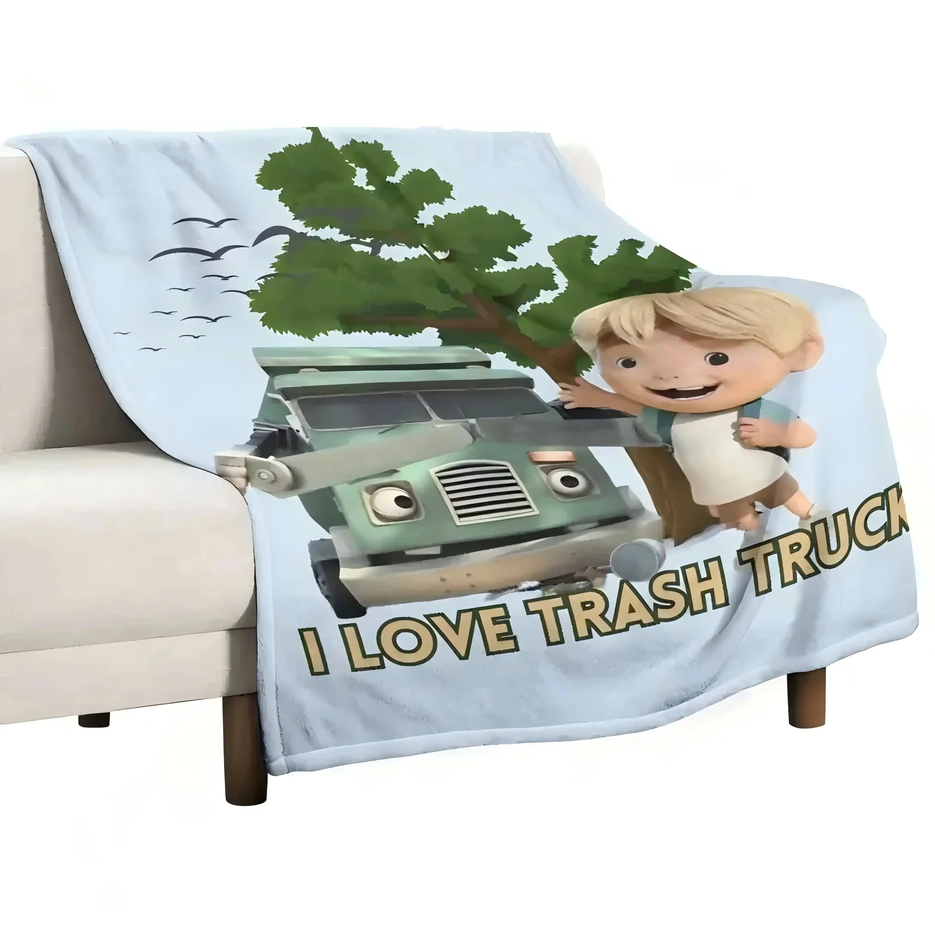 13-Single Sided Printing Lightweight blanket