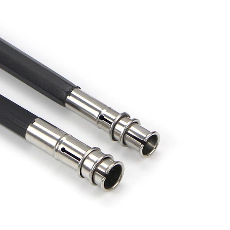 Adjustable Metal Pencil Extender Rod, Suitable for Artists, School, Office, Sketching, Art Creation, Writing, Dual Head Adjustable