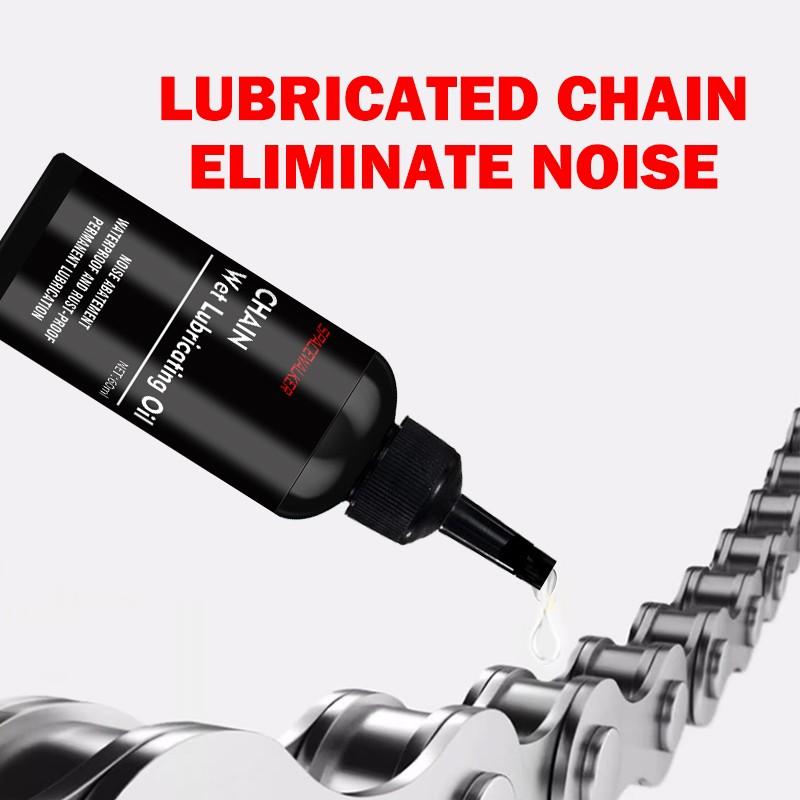 60ml Heavy Duty Wet Chain Lube | All-Weather Anti-Rust Bike Oil for MTB, Road Bike & BMX